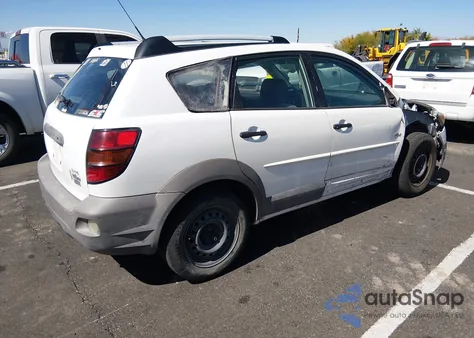 2005 Pontiac Vibe z USA, uszkodzony, nr VIN 5Y2SL63885Z458926